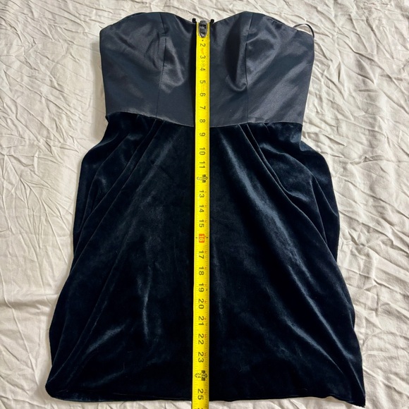 Juicy Couture Strapless Dress with Built-In Corset in Black - Picture 10 of 14